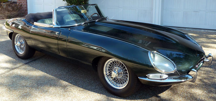 Portfolio Banner - 1966 Jaguar